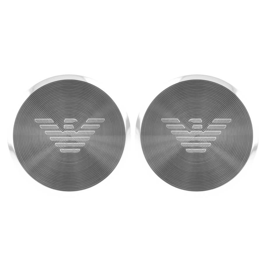 Alternative Image for ProductEmporio Armani EGS2481040 Logo Cufflinks Silver2